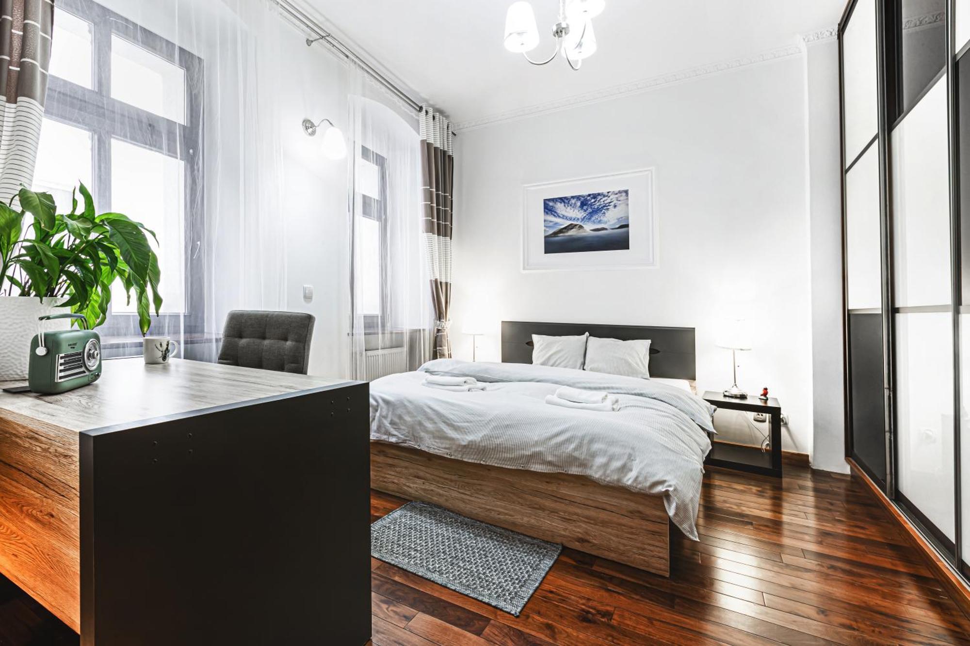 Klimatyczny Apartament W Centrum Wrocław Exteriör bild